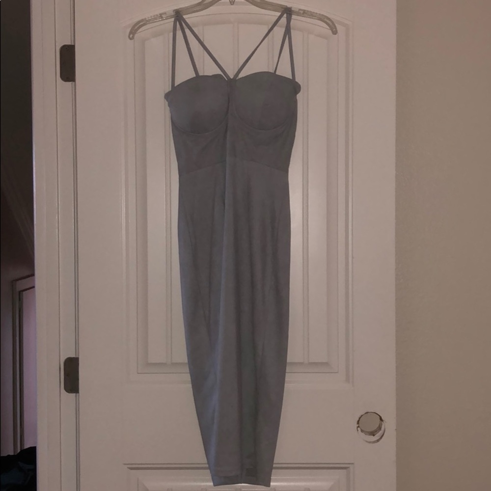 Missguided X Carli Bybel midi dress